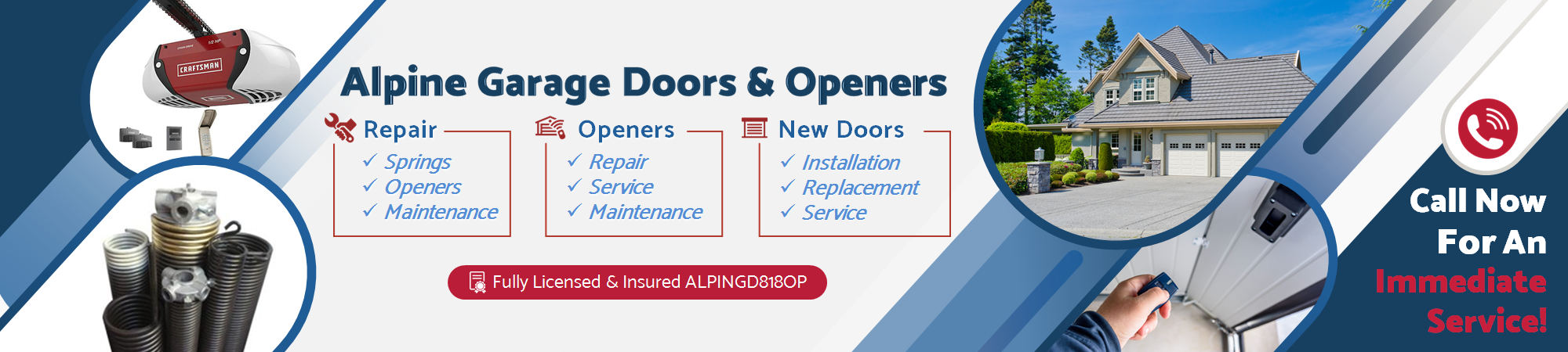 Alpine Garage Doors & Openers - Fast and Affordable Garage Door Repair Service
